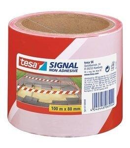 ROLLOS BALIZAJE 100X80 MM. BICOLOR ROJO/BLANCO