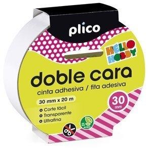 CINTA ADHESIVA DOBLE CARA PLICO rollo 20x30