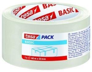 CINTA de EMBALAJE TESA BASIC PP rollo 66x50 TRANSPARENTE