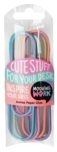 CLIP COLOR MOOVING JUMBO 6 PIEZAS