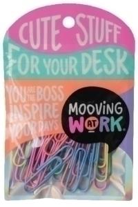 CLIP COLOR MOOVING 50mm BLISTER de 25