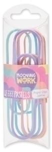 CLIP COLOR MOOVING PASTEL JUMBO 6 PIEZAS