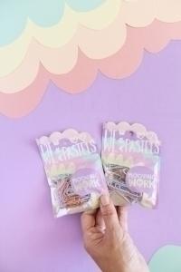 CLIP COLOR MOOVING PASTEL 33mm BLISTER de 60