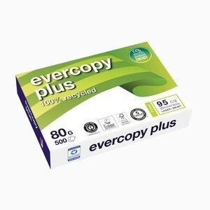 PAPEL RECICLADO A4 CLAIREFONTAINE EVERCOPY PLUS 80g 500h