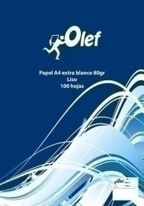 PAPEL A4 OLEF 80G 100H LISO /PLA80LS