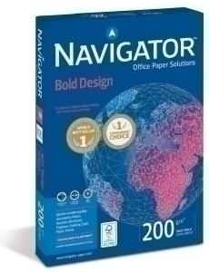 PAPEL A4 NAVIGATOR 200G 150H BOLD DESIGN /NBC989477