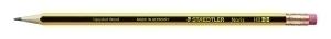 LAPIZ de GRAFITO STAEDTLER 122 NORIS con GOMA Nº2 - HB