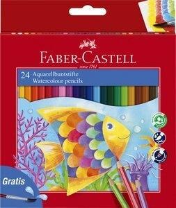 LAPICES ACUARELABLES FABER-CASTELL estuche de 24