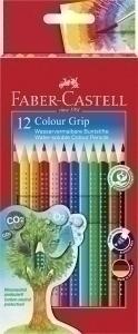 LAPICES ACUARELABLES FABER-CASTELL COLOUR GRIP ESTU/12 /112412