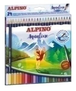 LAPICES ACUARELABLES ALPINO AQUALINE ESTU/24 /AL000131