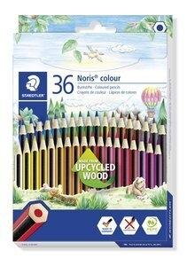 LAPICES de COLORES STAEDTLER 185 NORIS COLOUR WOPEX estuche de 36