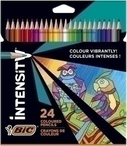 LAPICES DE COLORES BIC INTENSITY UP BLIS/24 /9641481