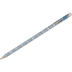 LAPIZ de GRAFITO CENTRUM TABLA DE MULTIPLICAR con GOMA HB