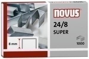 GRAPAS NOVUS 24/8 GALVANIZADAS caja de 1000