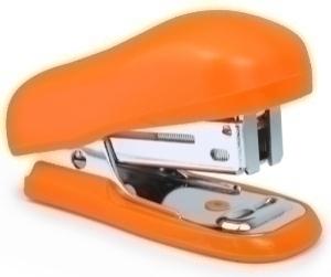GRAPADORA RAPESCO BUG MINI (12h) NARANJA (Incluye 1.000 grapas)