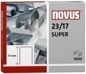 GRAPAS NOVUS GRUESOS 23/17 GALVANIZADAS C/1000 /042-0045