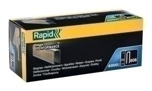 GRAPAS RAPID CLAVADORA 606/ 25 mm. GALVANIZADAS caja de 4000