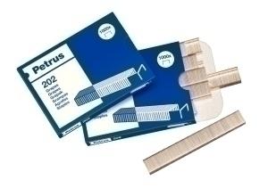 GRAPAS PETRUS 202 para BAMBINA GALVANIZADAS caja de 1000