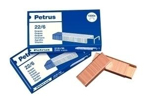 GRAPAS PETRUS 22/6 COBREADAS C/1000 /55721