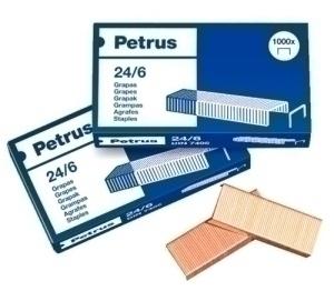 GRAPAS PETRUS 24 23/6 COBREADAS C/1000 /55718