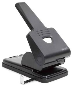 TALADRO 2 P. RAPESCO ANTIBACTERIANO HD865-P (63 hojas) NEGRO