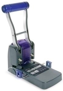 TALADRO 2 P. RAPESCO ANTIBACTERIANO P1100 (100 hojas) MORADO/GRIS