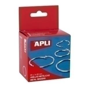 ANILLAS APLI Nº 3 CAJA DE 20     32MM