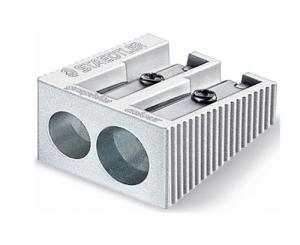 AFILALAPIZ METALICO STAEDTLER CUÑA 2 USOS