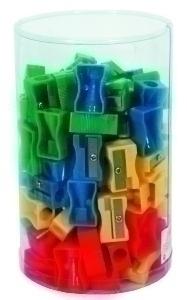 AFILALAPIZ PLASTICO POESSA 1 ORIFICIO SURTIDO