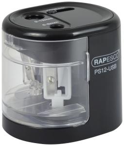 AFILALAPIZ RAPESCO ELECTRICO PS12 CON CONEXIÓN USB NEGRO