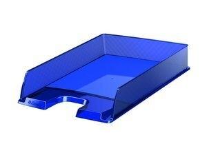BANDEJA SOBREMESA EUROPOST TRANSPARENTE AZUL OSCURO
