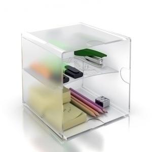 BANDEJA ORG. ARCHICUBO 6705 CUBO CON ESTANTE CRISTAL /6705 CS TP