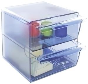 BANDEJA ORG. ARCHICUBO 6702 CUBO 2 CAJONES GRANDES AZUL /6702 AZ TP