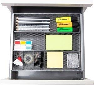 BANDEJA ARCHIVO 2000 ORGANIZADOR PARA CAJON REJILLA MESH 7 COMPARTIMENTOS