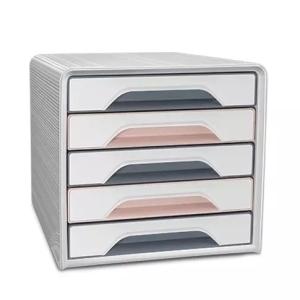 MODULO CEP 7-111 ESTANDAR 5 CAJONES BLANCO/ROSA/GRIS /1071111681