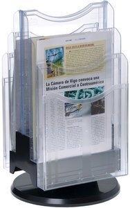 SOPORTE VERTICAL GIRATORIO DE 6 BANDEJAS ARCHIPLAY CRISTAL