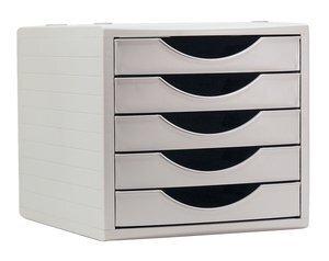 MODULO 5 CAJONES ARCHIVOTEC GRIS/GRIS