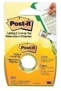 CINTA CORRECTORA POST-IT 8,4 MM X 18 M /652-HD