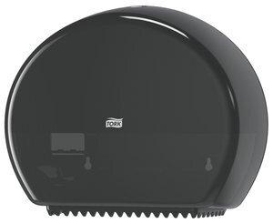 PORTARROLLOS PAPEL HIGIENICO TORK MINI JUMBO NEGRO
