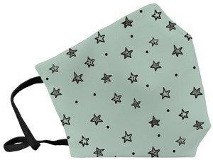 MASCARILLA DE PROTECCION REUTILIZABLE FULI GRANDE TALLA L ESTRELLAS MINT