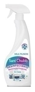 LIMPIADOR MULTIUSOS SANICHUBB DESINF+BACTERIC. 750 ML /C01825/6323