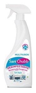 LIMPIADOR MULTIUSOS SANICHUBB DESINFECTANTE BACTERICIDA 750 ML.
