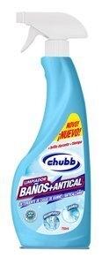 LIMPIADOR CHUBB BAÑOS + ANTICAL CON PISTOLA SPRAY 750 ML