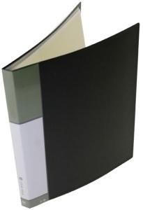 CARPETA FUNDAS (TARIFARIO) DATA BANK PP RIGIDO A4  30 F. NEGRO