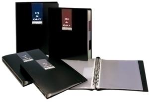 CARPETA FUNDAS (TARIFARIO) GRAFOPLAS ESPIRAL PP IN&OUT OPACO A4 40 F. NEGRO
