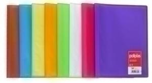 CARPETA FUNDAS (TARIFARIO) GRAFOPLAS PP FLEXIBLE POLIPLAS TRANS. Fº 10 F. VERDE