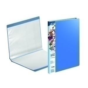 CARPETA FUNDAS FOROFIS PVC A4 10 FUND. AZUL /91198