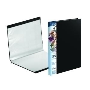 CARPETA FUNDAS FOROFIS PVC A4 20 FUND. NEGRO /91201