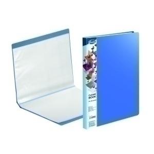 CARPETA FUNDAS FOROFIS PVC A4 20 FUND. AZUL /91202