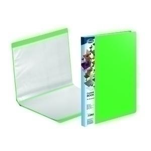 CARPETA FUNDAS FOROFIS PVC A4 20 FUND. VERDE /91203